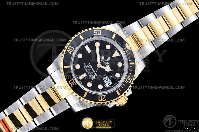 1114 RelaxedFit Submariner 116613LN 904L YG SS Blk VSF VS 1092